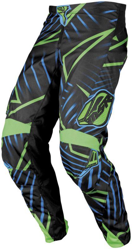 Msr m12 axis motorcycle pants green cyan size 38