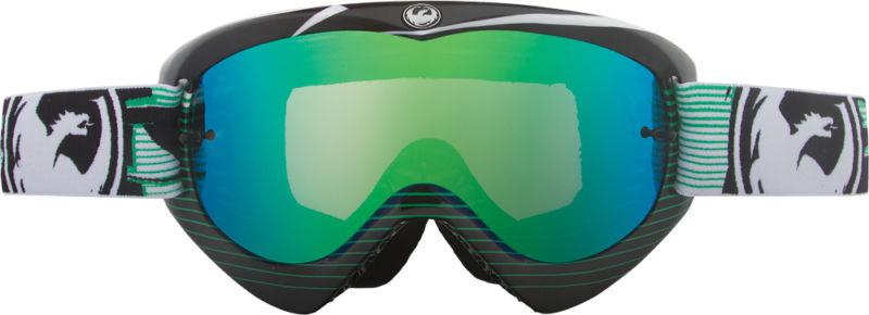 Dragon alliance mdx ionized goggles nerve green/green lens