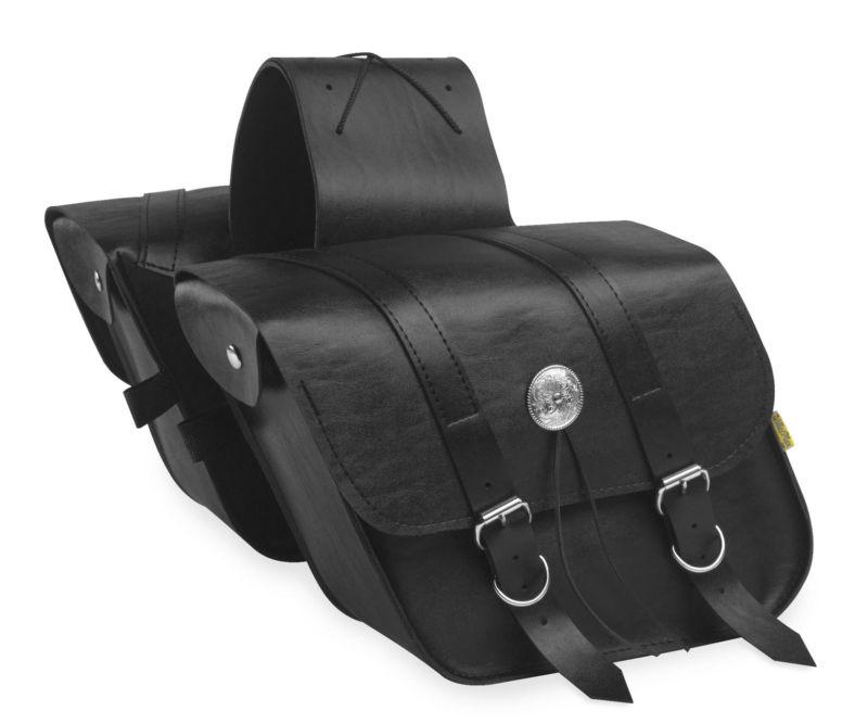 Willie & max deluxe slant and compact slant saddlebags - compact slant