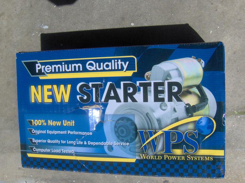 New starter for 1998 toyota sienna van