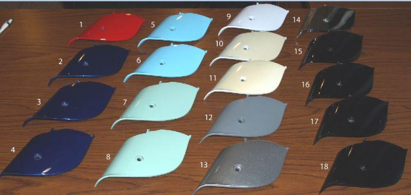 NEW PIAGGIO VESPA ET 2 & ET 4 FRONT SUSPENSION COVER 8217005 Raw Unpainted, US $20.00, image 2