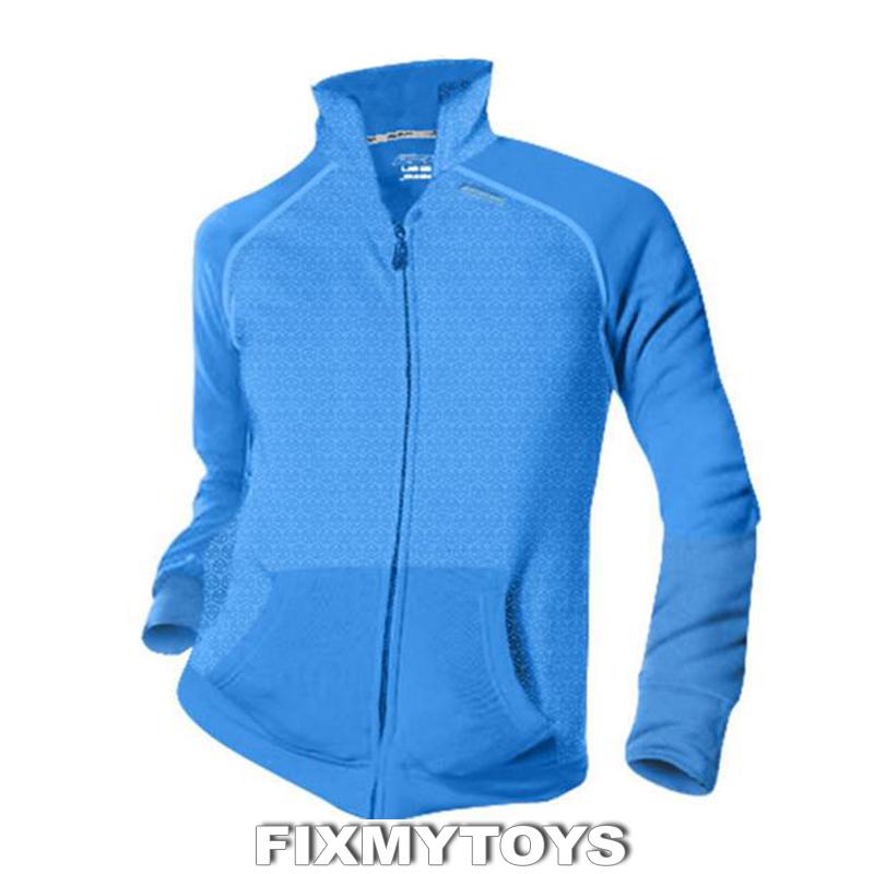 Oem polaris rzr womens blue alpine loop zip-up sweatshirt sizes s-2x