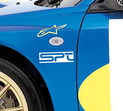 Spt decal sticker fits subaru wrx sti impreza 