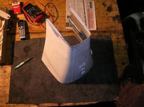 Chrysler outboard 105 hp motor leg cover