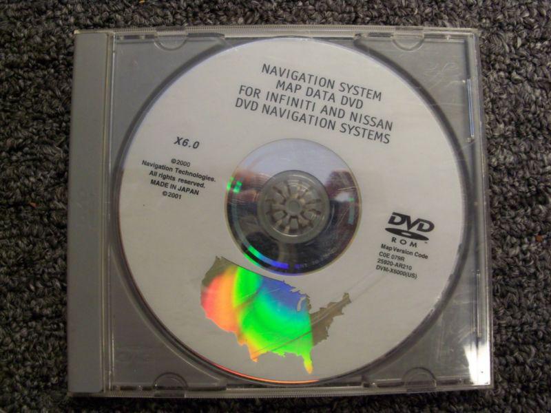2002 oem infiniti nissan gps navigation dvd 25920-ar210