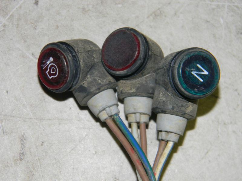 2005 Yamaha Wolverine 350 4x4 Dashboard Warning Lights, Dash Indicator Lights, US $11.95, image 4