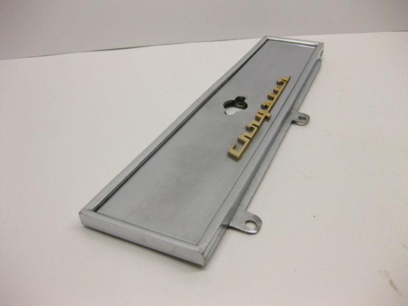 1954 CHRYSLER DASH TRIM BEZEL GLOVE BOX DOOR NICE PART HARD 2 FIND 1953 52 51 , US $32.48, image 8