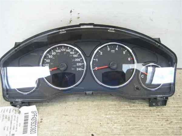 08 jeep liberty speedometer speedo cluster kph 3.7l oem