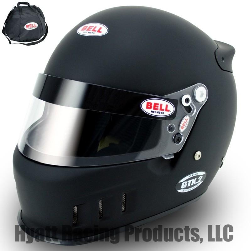 Bell gtx.2 auto racing helmet sa2010 & fia8858 - all sizes & colors (free bag)
