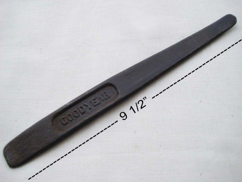 Antique goodyear clincher rim tire tool - model t ford / horseless carriage