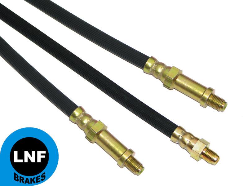 57 mercury colony park voyager commuter 58 parklane  brake hose set x3 (2fr+1rr)
