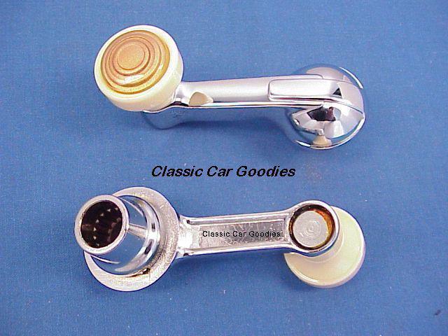 1942 Chevy Vent Window Handles (2) with Ivory Knobs!, US $19.99, image 2