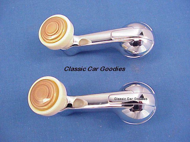 1942 Chevy Vent Window Handles (2) with Ivory Knobs!, US $19.99, image 3
