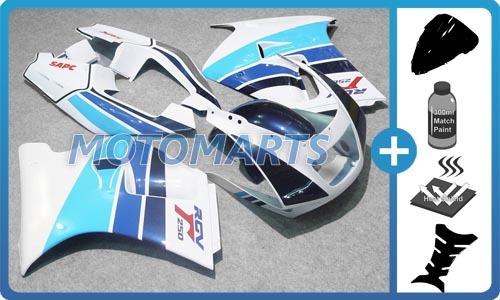 Bundle for suzuki rgv250 90 91 92 93 94 95 96 body kit fairing & windscreen aa