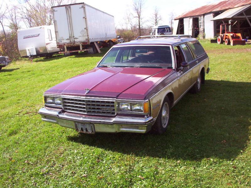 1984 chevrolet caprice estate station wagon
