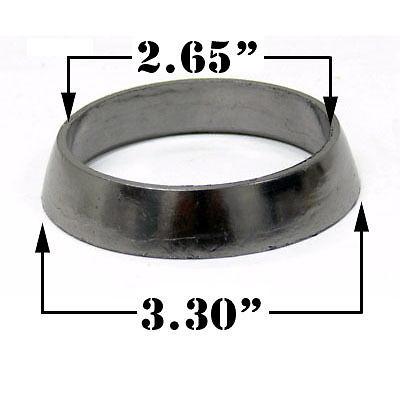 2.65"-3.30"  obx header exhaust donut gasket universal