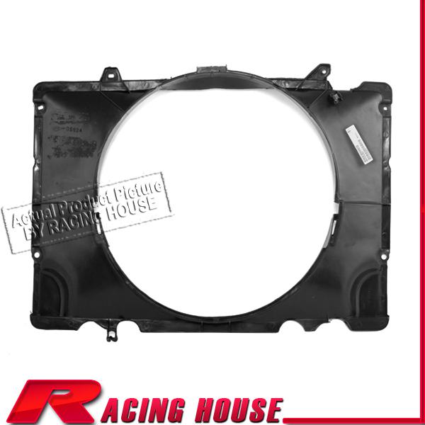 86-94 nissan d21 pickup radiator fan a/c conditioning condenser shroud ni3110101