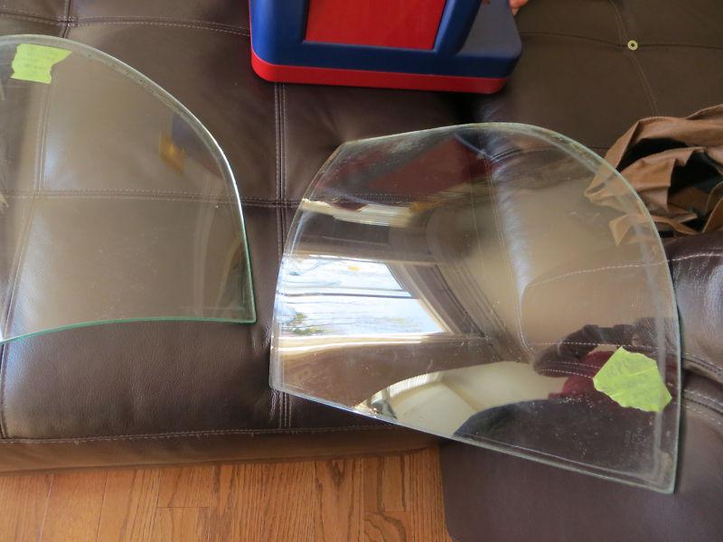 1951 1952 cadillac side  glass nice  cp barris   rat rod 2 curved oldsmobile 