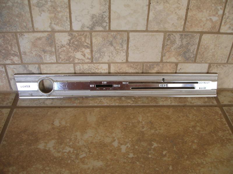 1965 Plymouth Valiant Dash Bezel Trim Set Three Piece, US $19.95, image 3