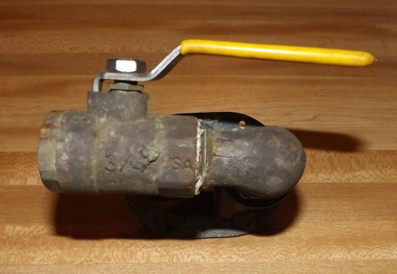 4 X 3 LARGE BRASS INTAKE BOAT SCOOP STRAINER Conbraco Fitting Marine Drain 3/4, US $75.00, image 4