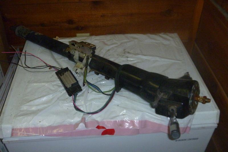 84-91 chevy pickup blazer suburban manual trans tilt steering column w/o delay 