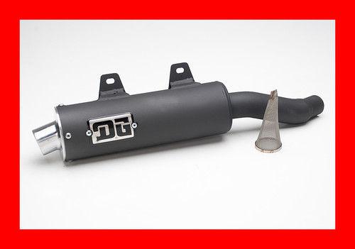 Dg rcm2 slip-on exhaust,pipe,silencer,muffler,suzuki ltz 400, 051-6130 *2014