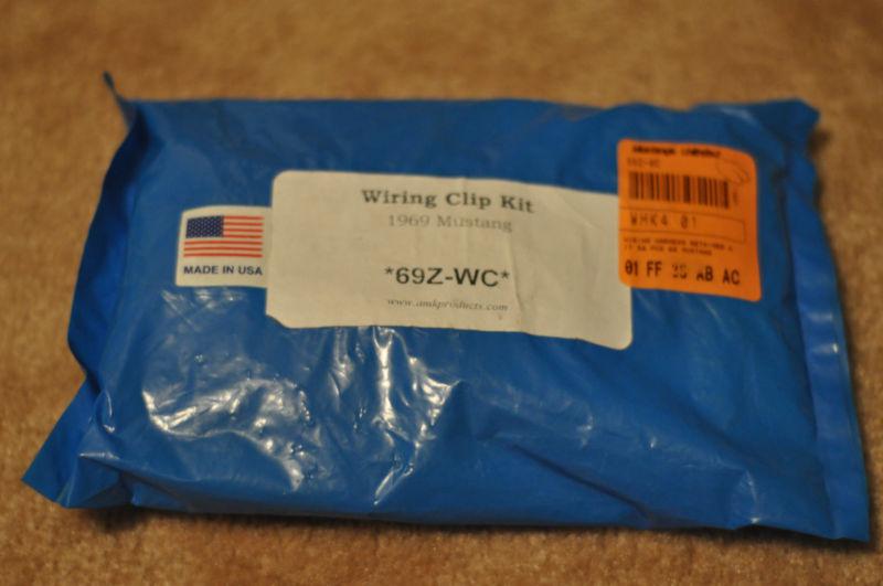 69' mustang wiring clip kit
