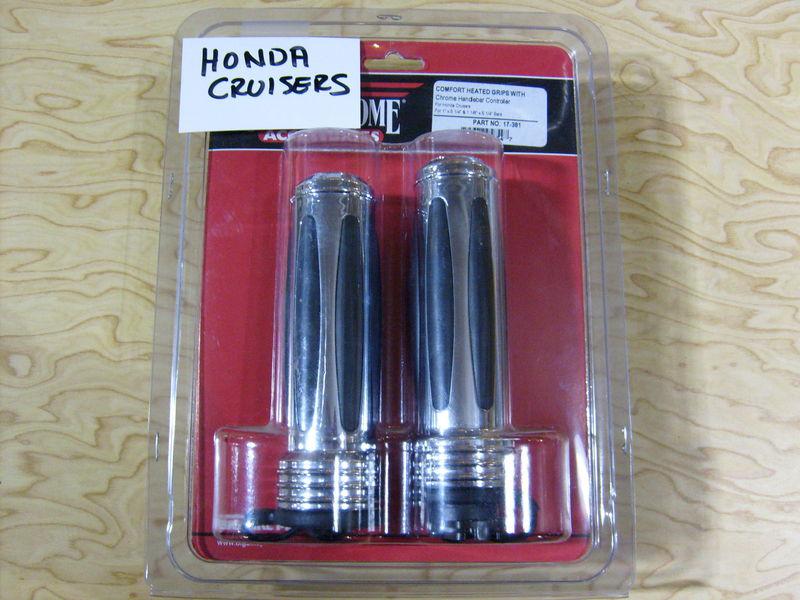 Heated hand grips for honda by show chrome