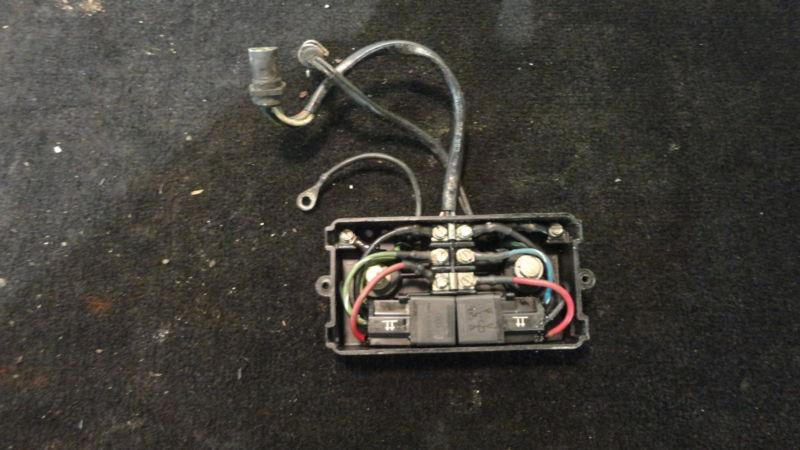 Tilt trim relay box #0583107 from 1986 johnson 225hp evinrude outboard  ~583107~