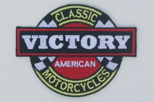 Victory motorcycles 3 inch round patch. new.