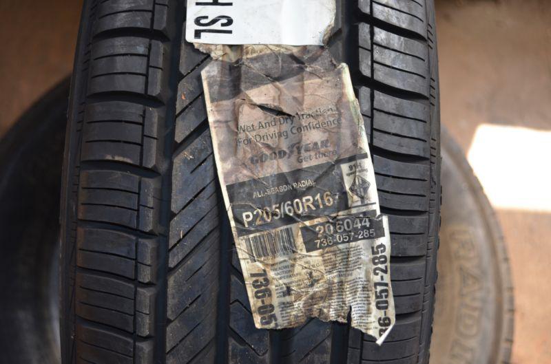 Sell 2 New 205 60 16 Goodyear Assurance Tires in Philadelphia