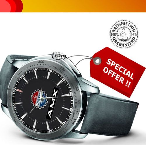New amx hornet blue classic car  wristwatches