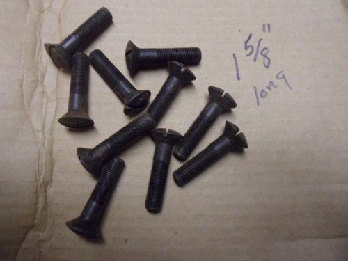 Ww2 military vehicle halftrack, scout car, armor bolts 1 5/8 x 3/8 x 24 nos 10ea