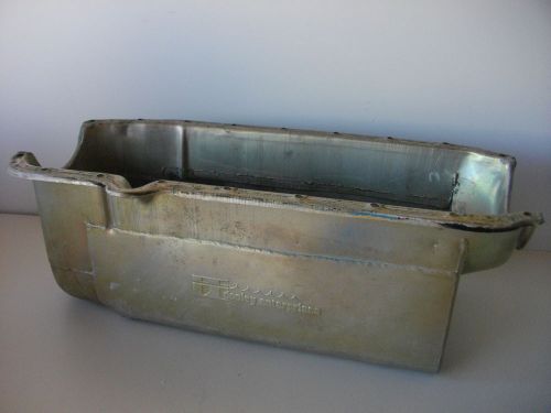 Dooley 9 quart oil pan small block chevolet v-drive jet boat stern drive marine