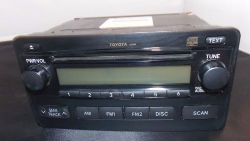 Toyota tundra cd disc player radio stereo 03 04 05 06 cq-jt1261x 86120-0c100