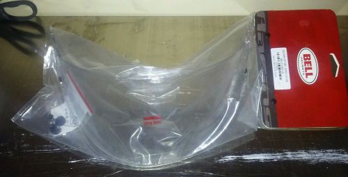 Nascar lmsc dirt late model bell helmet clear face sheild new