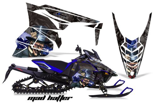 Yamaha viper graphic sticker kit amr racing snowmobile sled wrap decal 13-14 mad