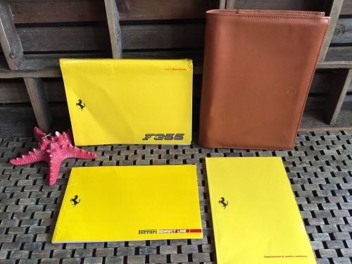 1995 ferrari f355 owners manual genuine **super rare** berlinetta gts (oem buy))
