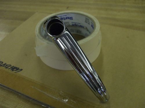 1938-39 chevy trunk handle orig newly [triple] plated w/o cylinder l@@@k