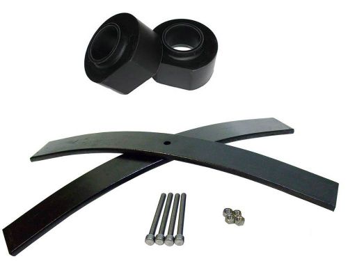 Jeep cherokee xj 2&#034; budget boost lift kit poly spacers and rear add a leaf
