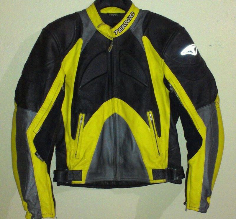 Teknic leather jacket