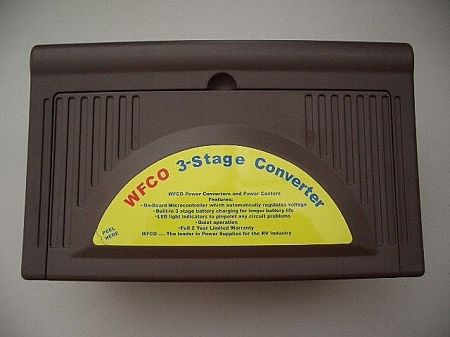 Wfco wf8725e 240 vac european power center trailer rv