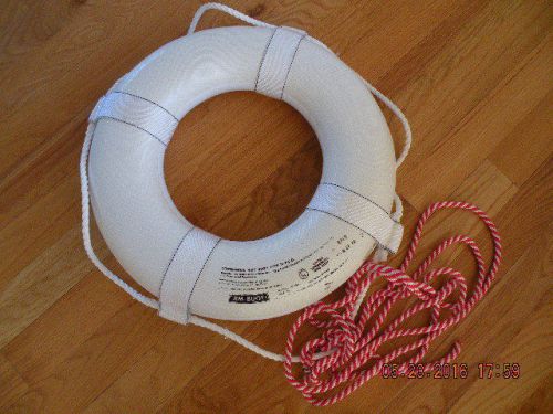 Jim-buoy 20" white life ring