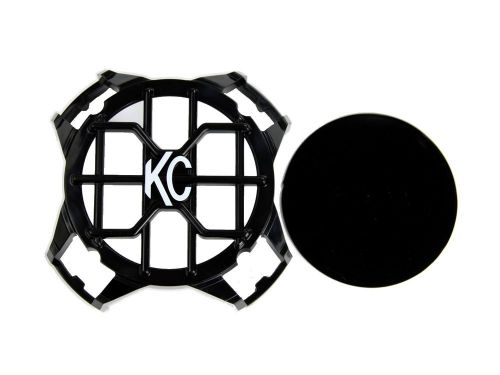 Kc hilites 7218 kc lzr series stoneguard led headlight guard 4 in. round all