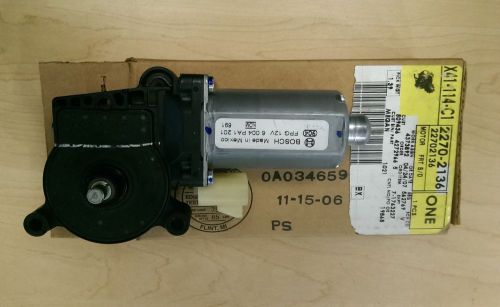 New old stock genuine gm 22702136 window motor bonneville, grand am, alero, more