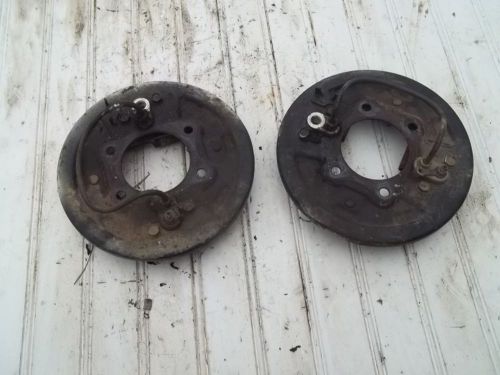 1988 yamaha big bear 350 4wd front left right brake plates