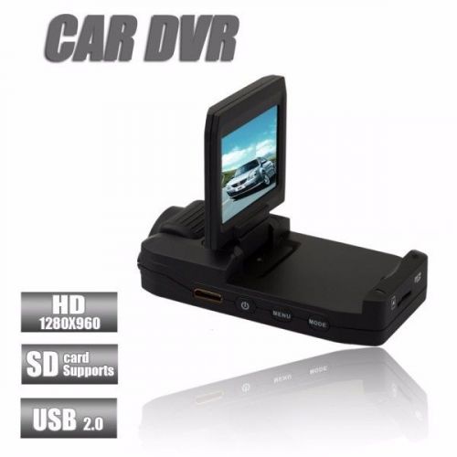 2.0"hd 2 led fill light night vision wide angle focus traffic video recorder