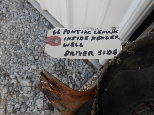 1966 pontiac le mans inside fender driver  side, original part