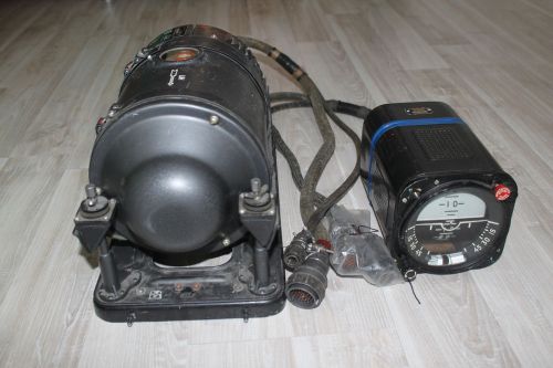 Soviet aircraft indicator gyro horizon agd-1 + gyroscope new set tu mig su yak