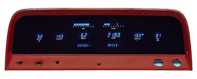 Dakota digital dash '64 65 66 chevy pickup truck 6 gauge cluster vfd3-64c-pu new